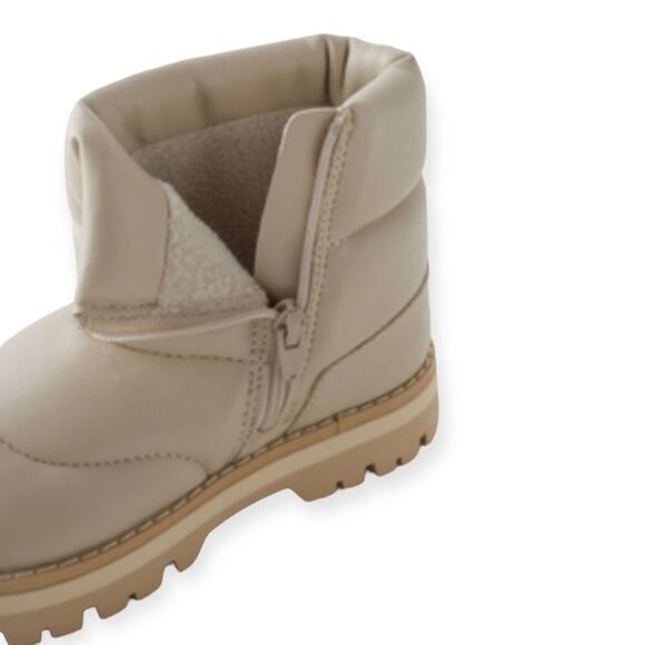 ZARA Kids | Off White | QUILTED BOOTS - Picture 4 of 9